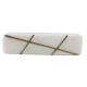 White Square Stone Gold Cross Handles